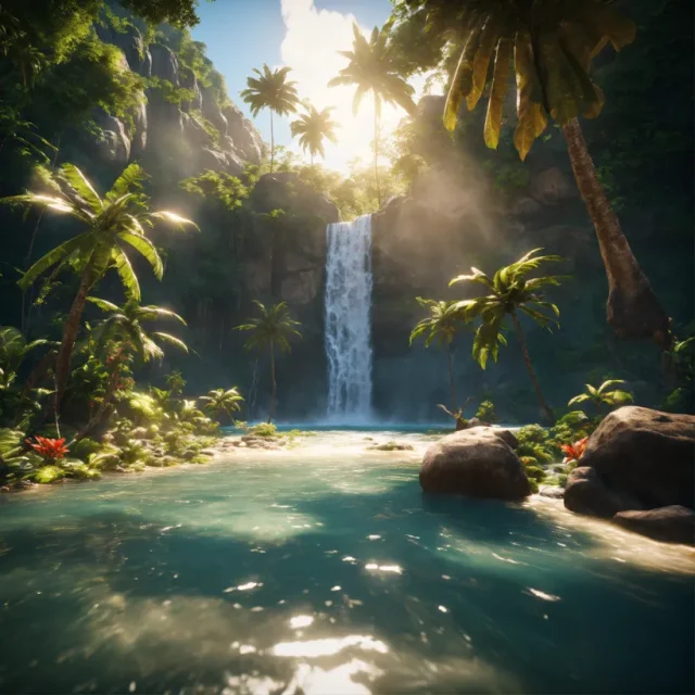 Featherlight Cascades