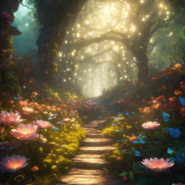 Moonlit Flora Maze