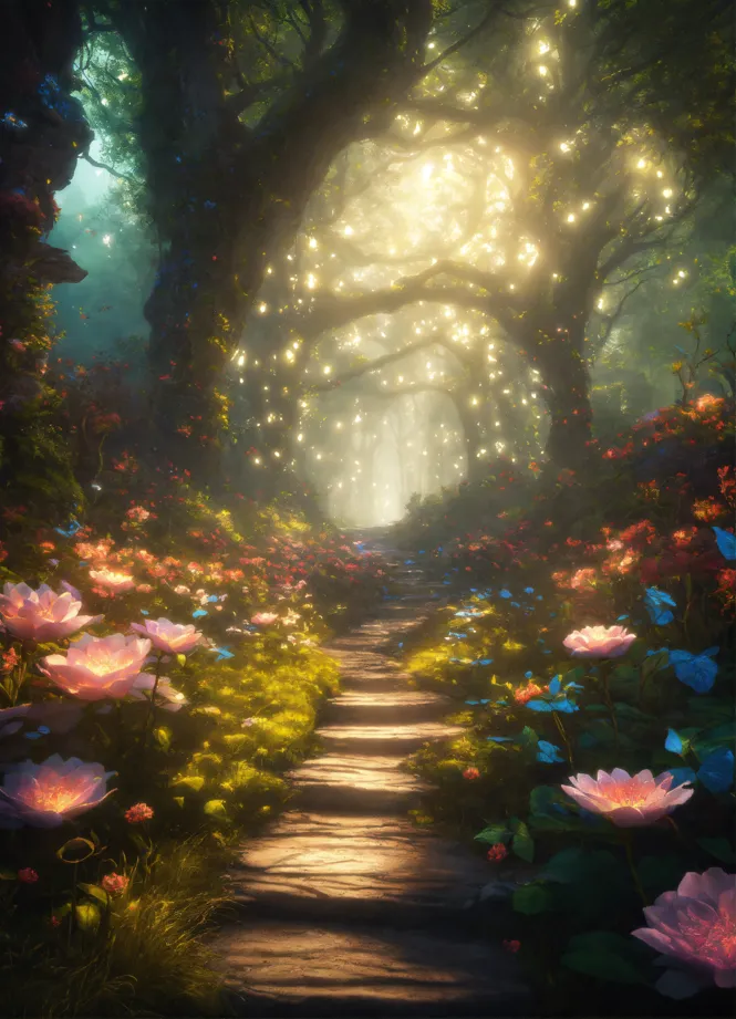 Moonlit Flora Maze